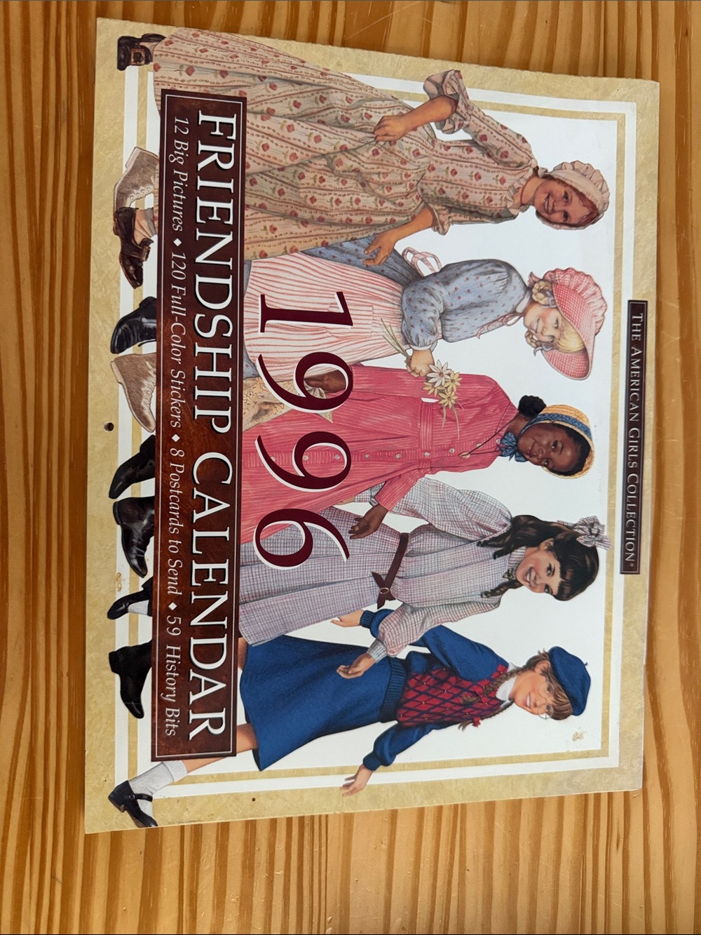 1996 Friendship Calendar - The American Girls Collection